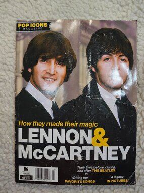 Pop Icons Magazine Lennon & McCartney Special Issue The Beatles Photos Stories